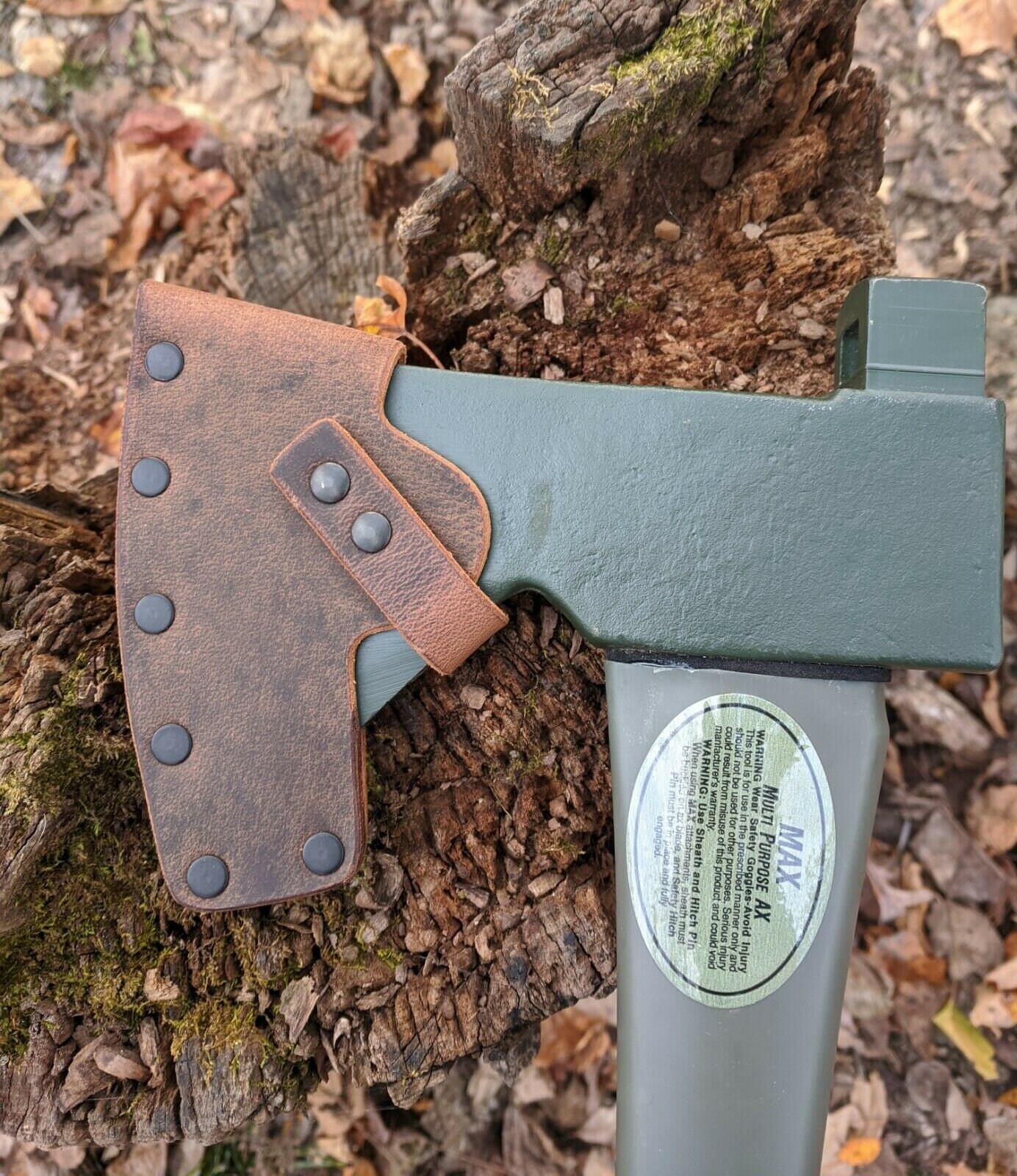 Forrest Tool Co Max Axe Buffalo Leather Sheath Mask axe Not Etsy UK