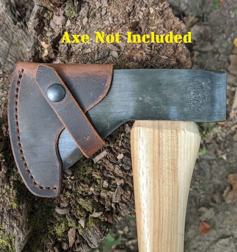 Snow & Nealley Hudson Bay Camping Axe Leather Sheath Mask (axe Not ...
