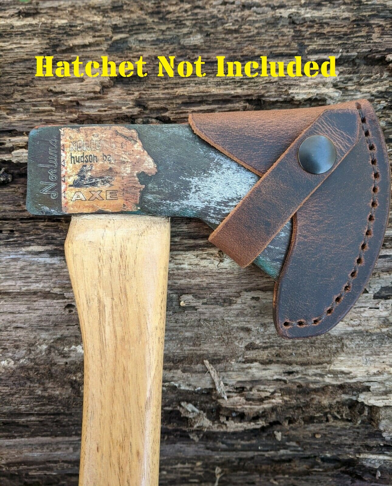 Handmade Leather Sheath for Norlund Voyager Hudson Bay Axe Hatchet