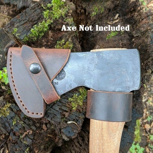 Hults Bruk Aneby Axe Leather Sheath Mask & Holster Set (Axe NOT Included)
