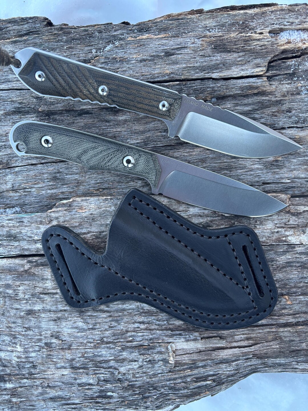 Fast Knives The Fast Draw - Chris Reeve Knives Custom Leather Sheath (knife Not ...