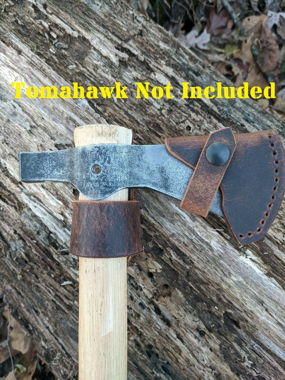 Handmade Leather Sheath And Holster Set For Cold Steel Trail Hawk Tomahawk Axe Hatchet Ax Bushcraft - Buffalo Leather