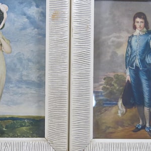 Vintage 1960s Framed Prints &quot;Pinkie&quot; by Sir Thomas Lawrence. & &quot;Boy In Blue&quot;