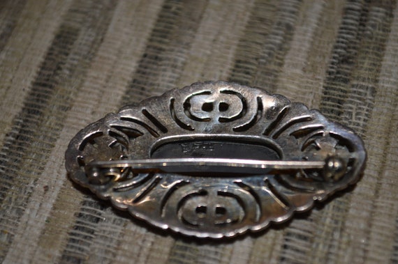 Beautiful and Intricate Antique Sterling Silver B… - image 3