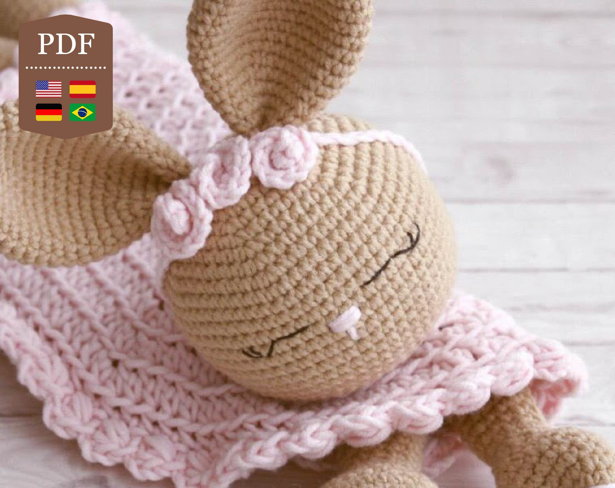 Doudou manta de apego para tranquilizar a Tu Bebe – Bapum Kids