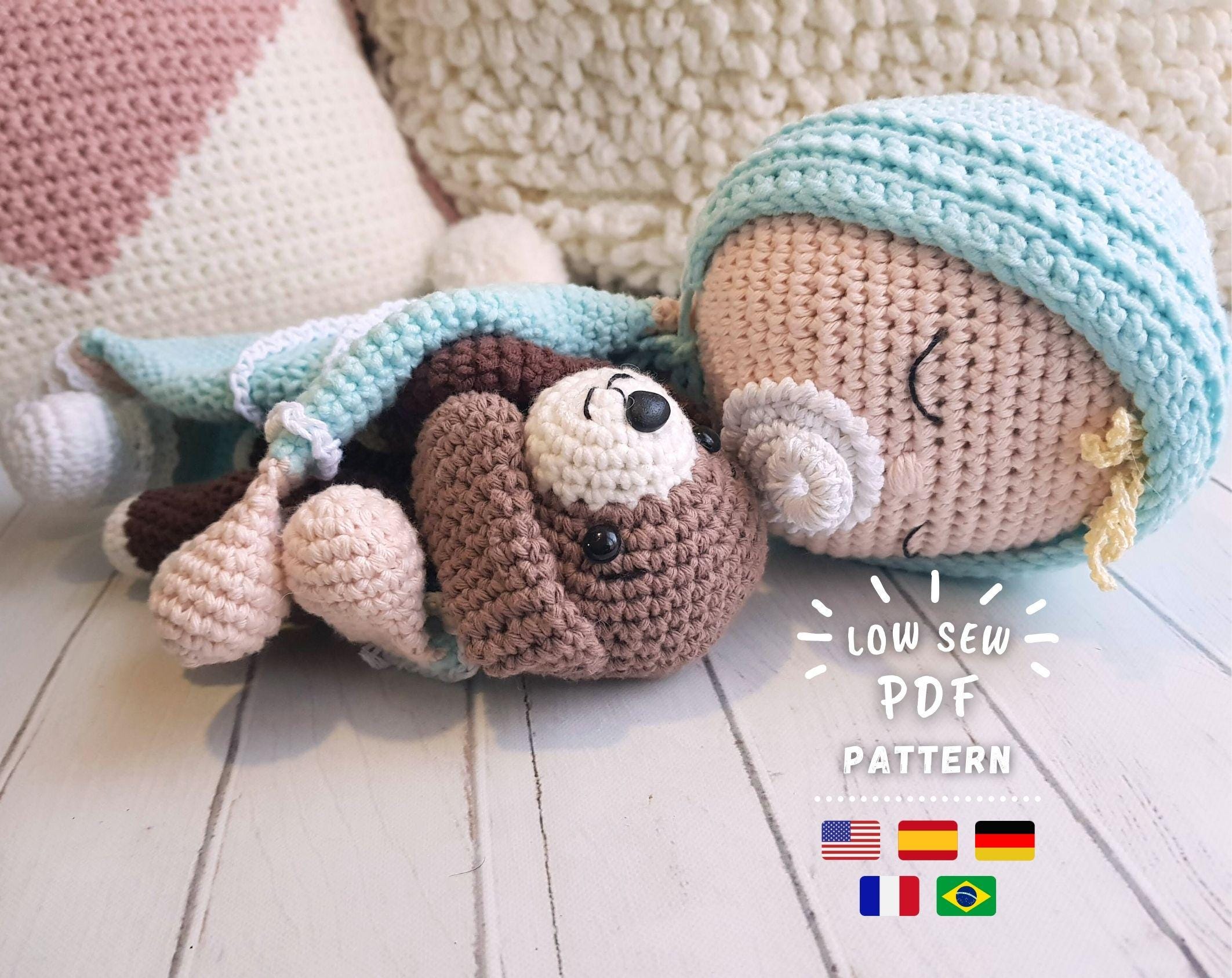 Hexagon Doll Crochet Pattern Ireland