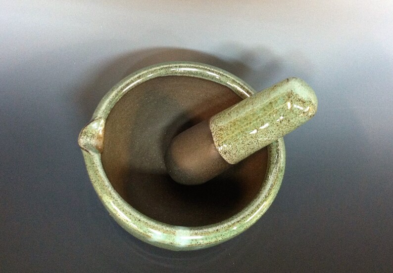 Handmade Mortar and Pestle Mortar and Pestle Set Ceramic Etsy