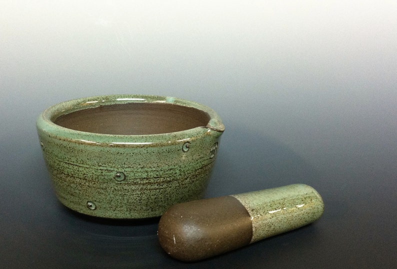 Handmade Mortar and Pestle Mortar and Pestle Set Ceramic Etsy
