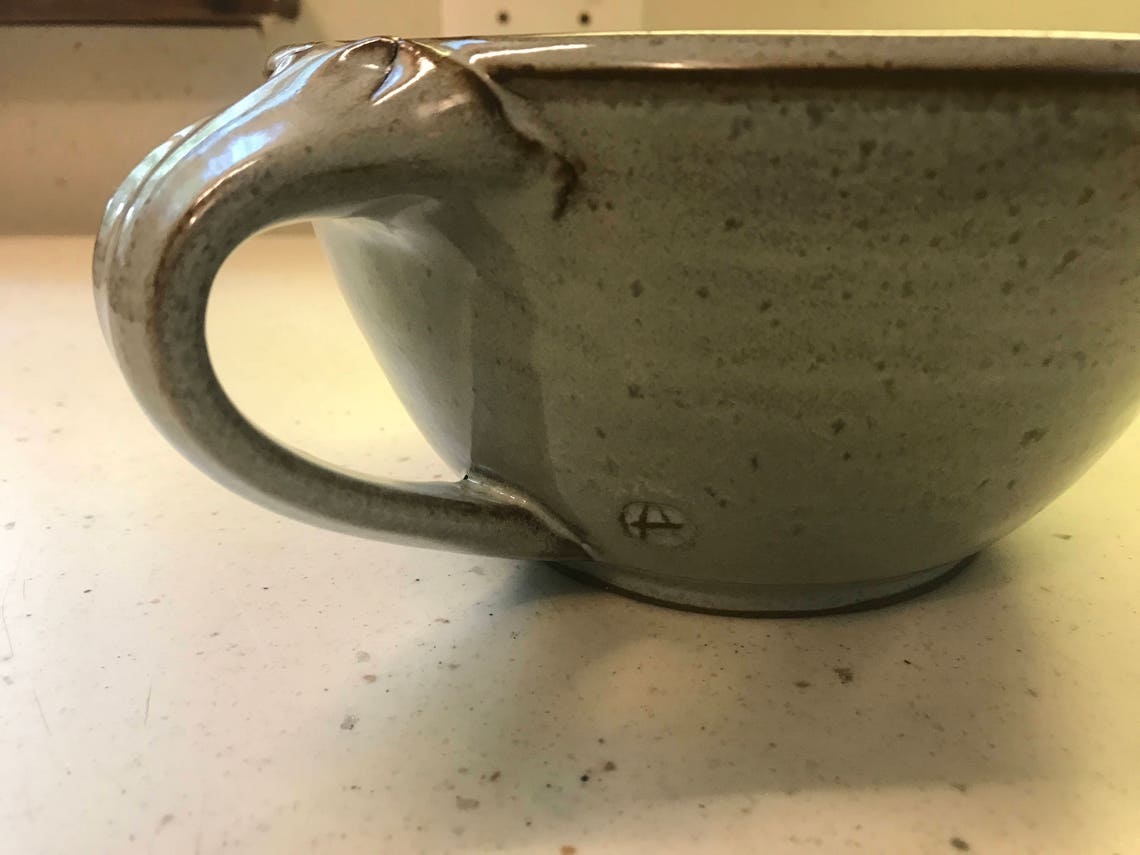 Handmade Batter Bowl Batter Bowl With Handle Ceramic Batter Etsy