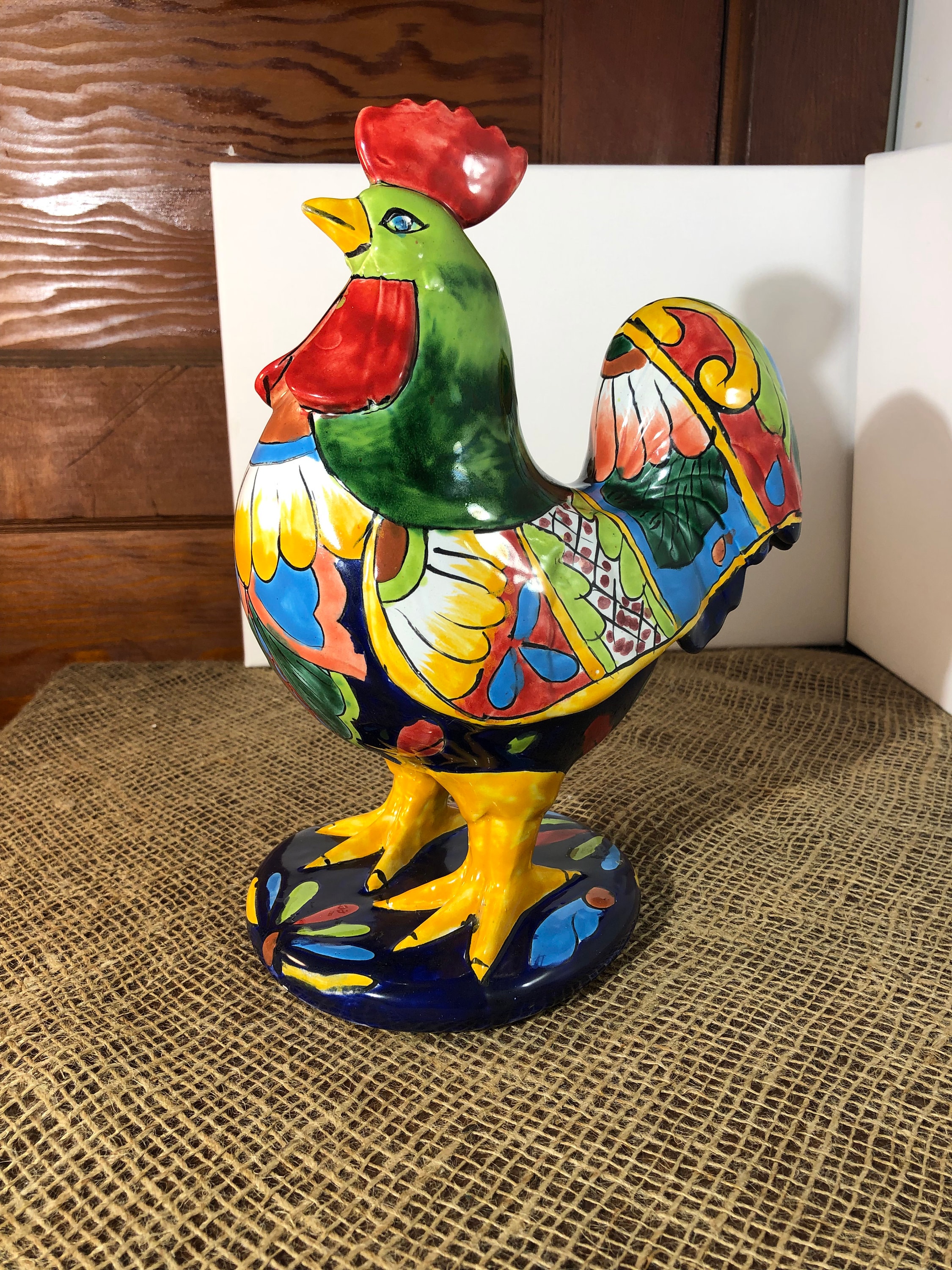 Large Ceramic Rooster for sale | Only 2 left at -65%