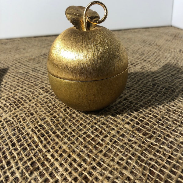Napier gold plated apple