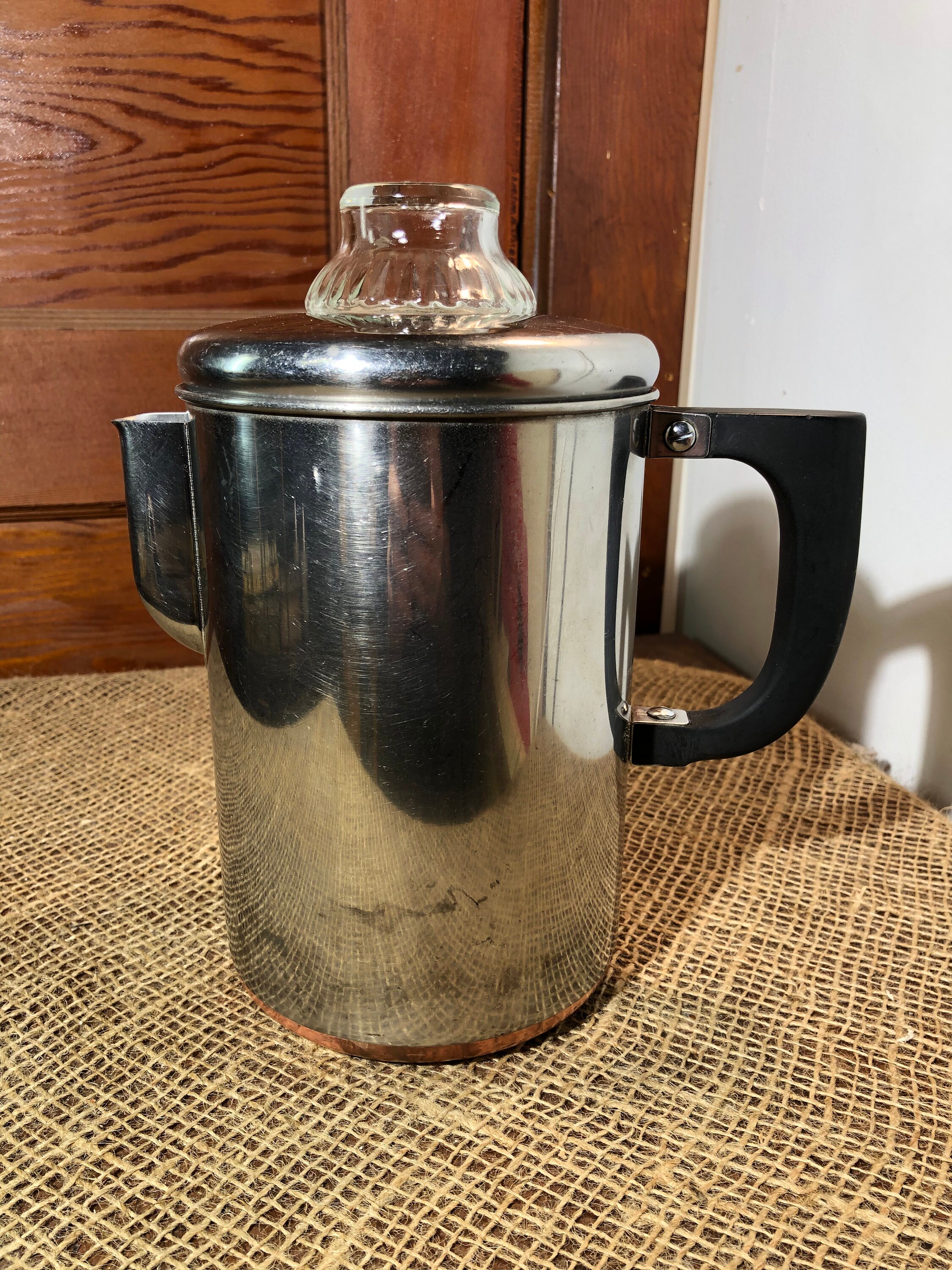 Stainless Steel Copper Bottom Coffee 