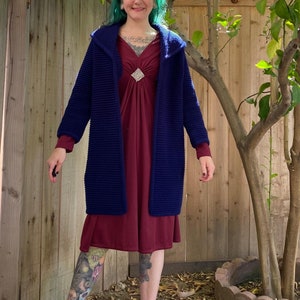 Vintage 1960’s Long Blue Sweater
