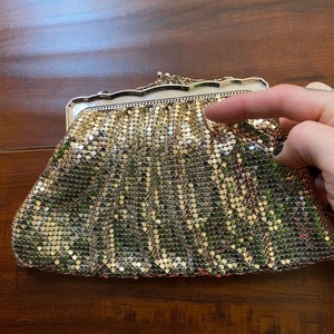 Vintage 1960s Small Whiting and Davis Purse image 8