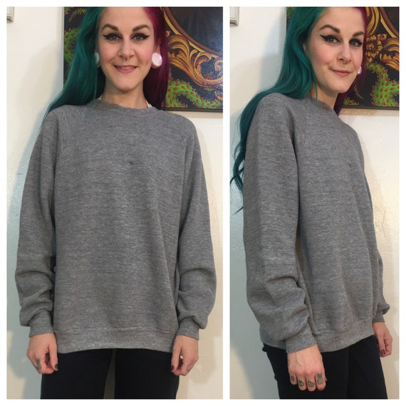 Vintage 1980’s Grey Jerzees Sweatshirt