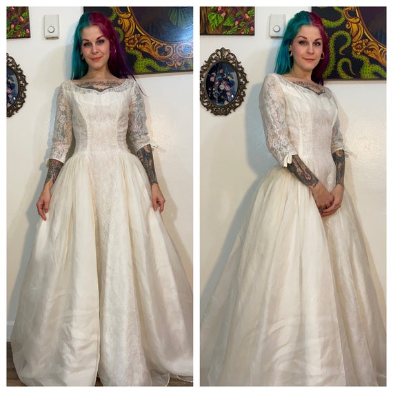 Vintage 1960’s Emma Domb Wedding Dress