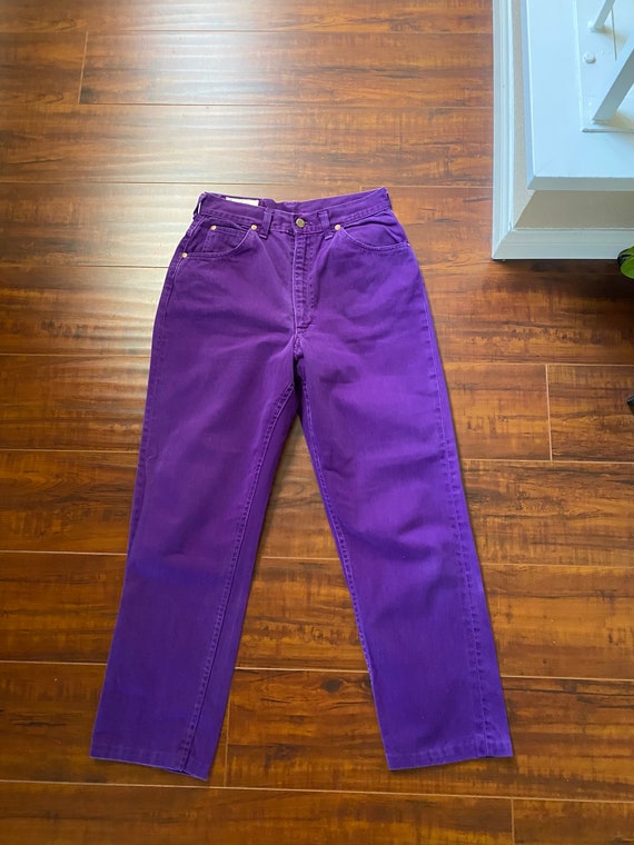 Vintage 1950’s Purple Lee Jeans - image 4