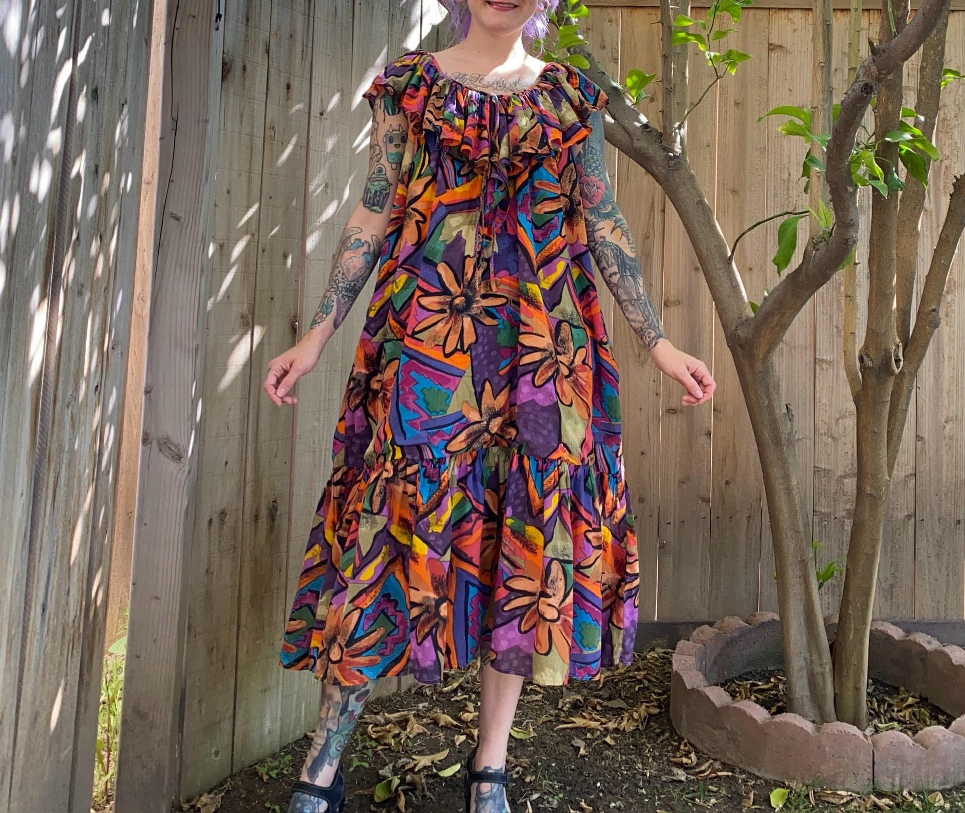 80's Muumuu - Etsy