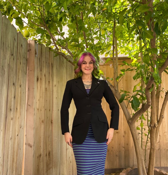 womens blazer mid vintage