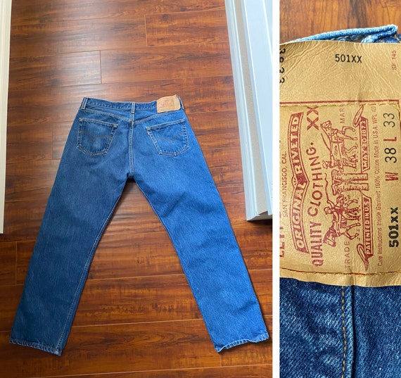 Vintage 1990’s Levis 501xx Jeans - image 1