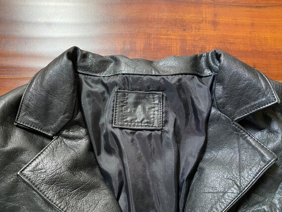 Vintage 1980’s Leather Fringe Jacket Retro 80s - image 7