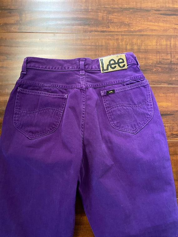 Vintage 1950’s Purple Lee Jeans - image 7