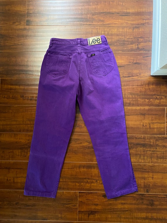 Vintage 1950’s Purple Lee Jeans - image 5