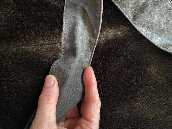 Vintage 1970’s Brown Faux Fur Coat - image 9