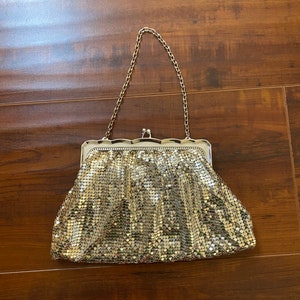 Vintage 1960s Small Whiting and Davis Purse image 2