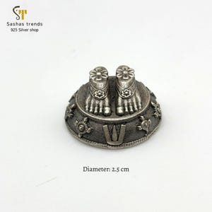 Srivari Padalu / Lord Venkateswara's Feet/religious item/return gifts/pooja room items/Indian pooja rituls/Indian god idol/housewarming gift