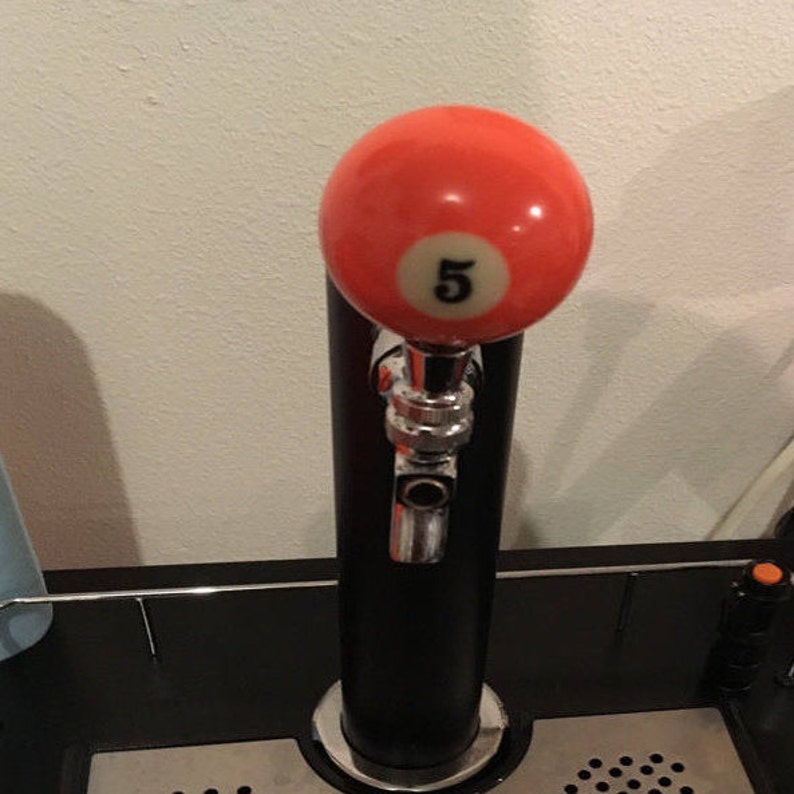 Beer Keg Tap New pool balls made into Beer Keg Tap Handles Etsy