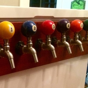 Pool Ball Beer Keg Tap Handle – Man Cave Kegerator