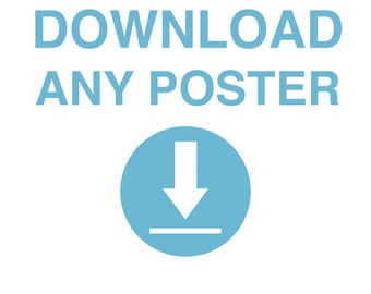 ¡Descarga cualquier póster de mi tienda! ¡Sin envío!