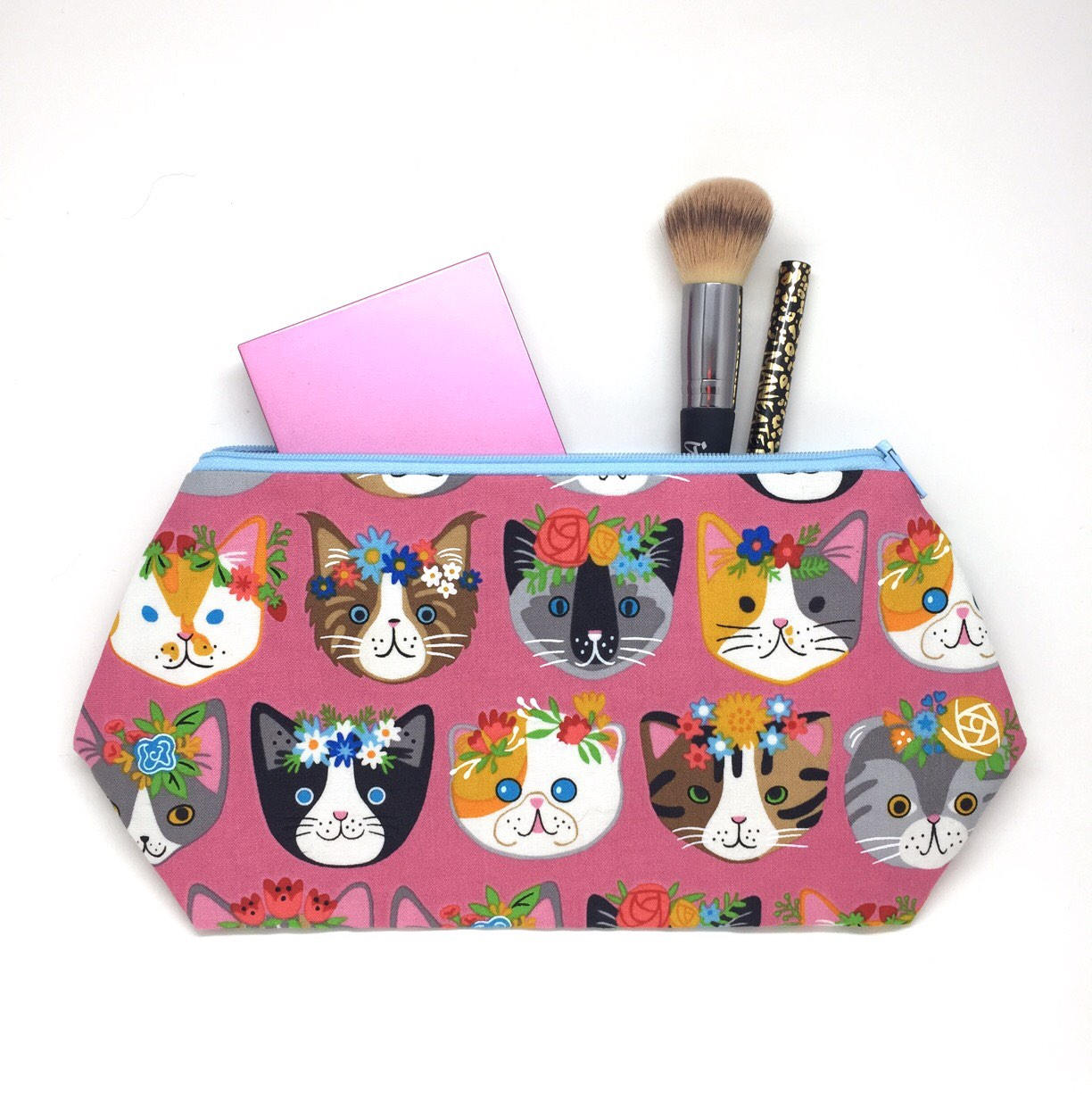 Cat Themed Gifts Crazy Cat Lady Makeup Organizer Zipper Etsy