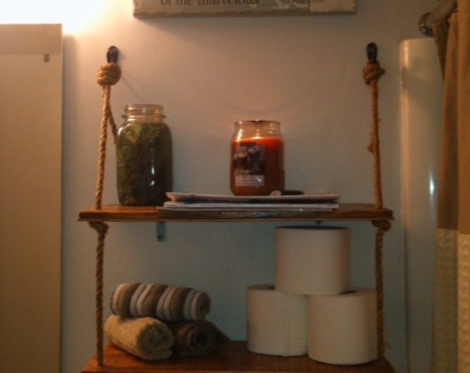 Wooden Hanging Shelves Etsy