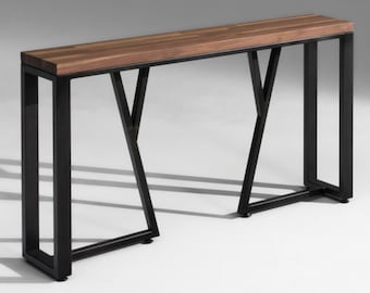 Media Console, Industrial Console Table, Linwood Console