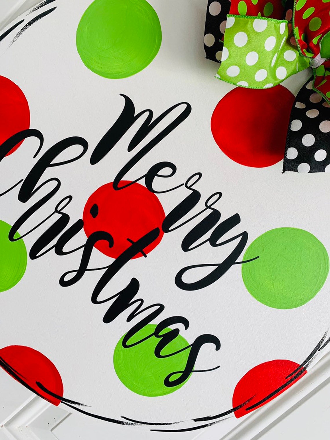 Christmas door hanger Christmas door decoration Christmas | Etsy