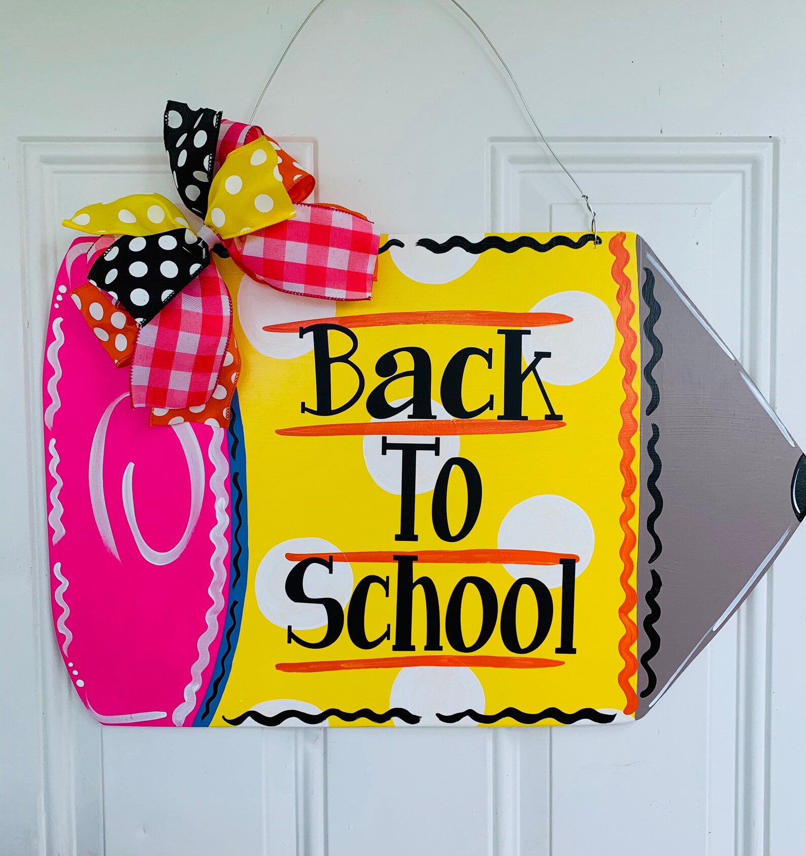 Back to School Door Decoration Personalized Class Room Etsy