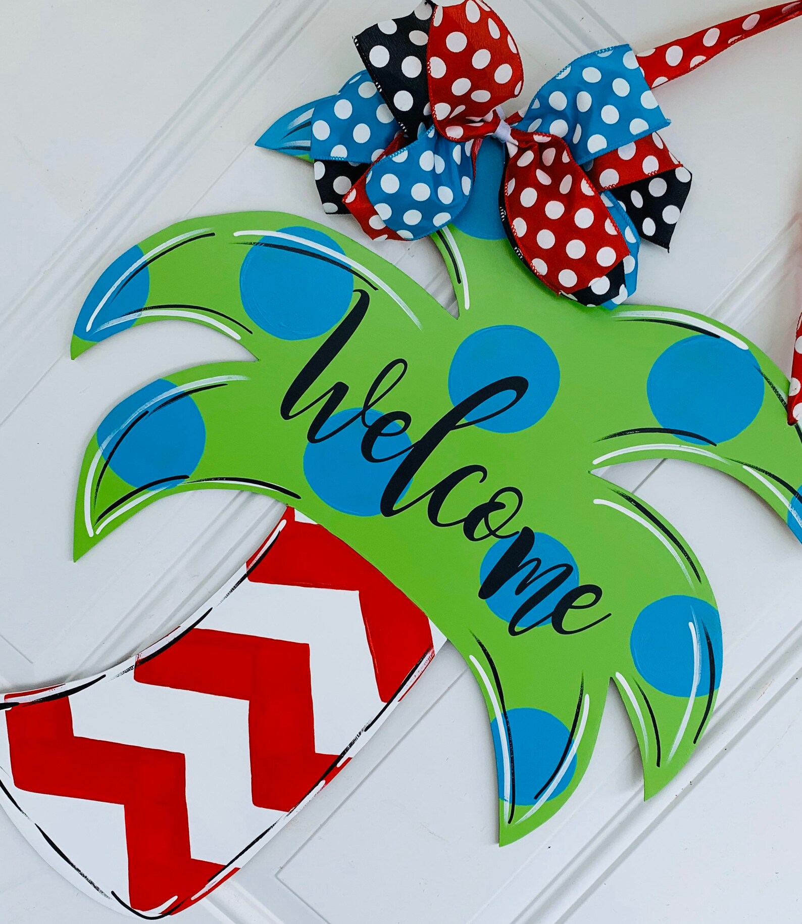 Palm Tree Door Hanger Palmetto Tree Beach Decor Etsy