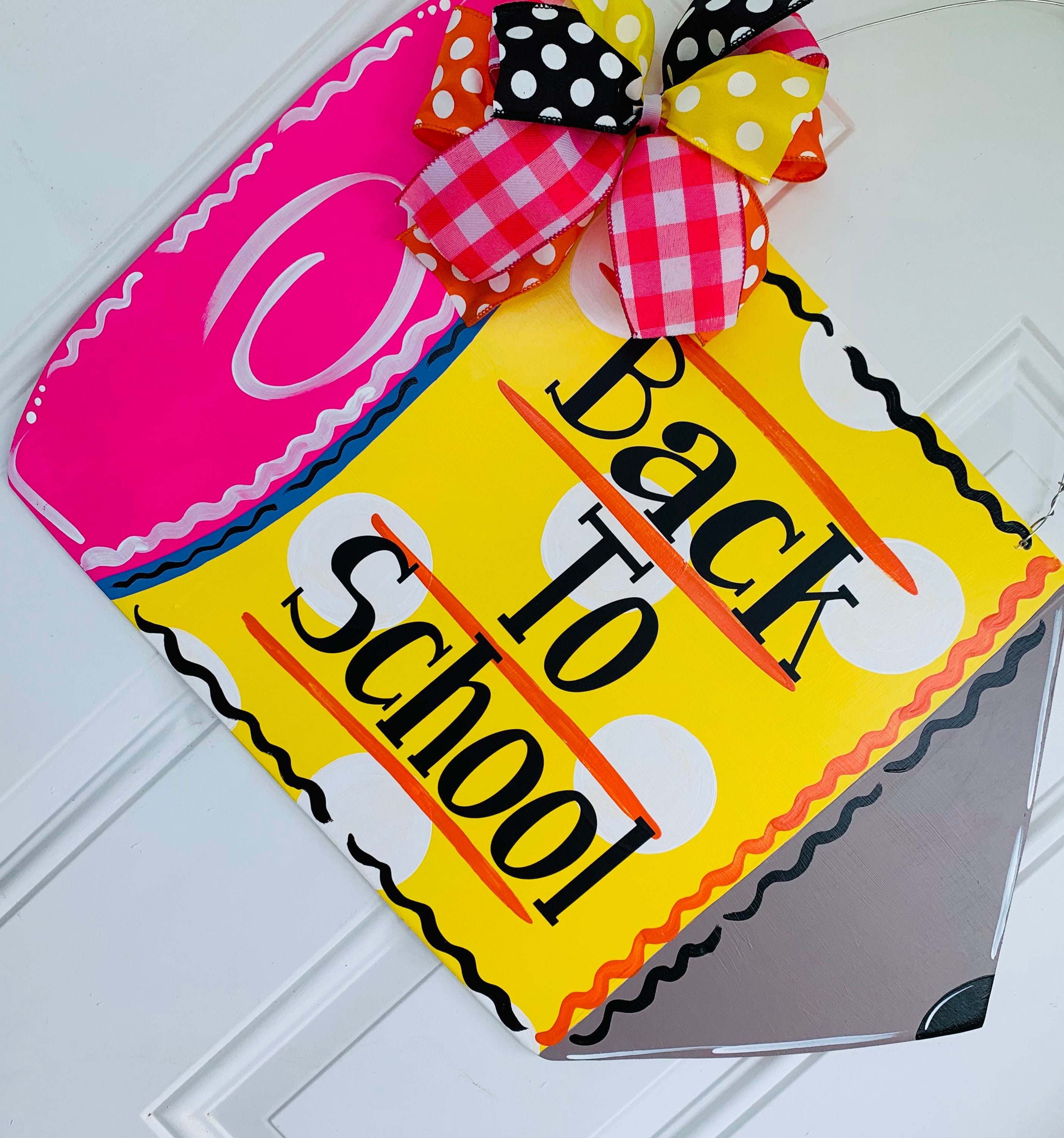 Back To School Door Decoration Personalized Class Room Etsy