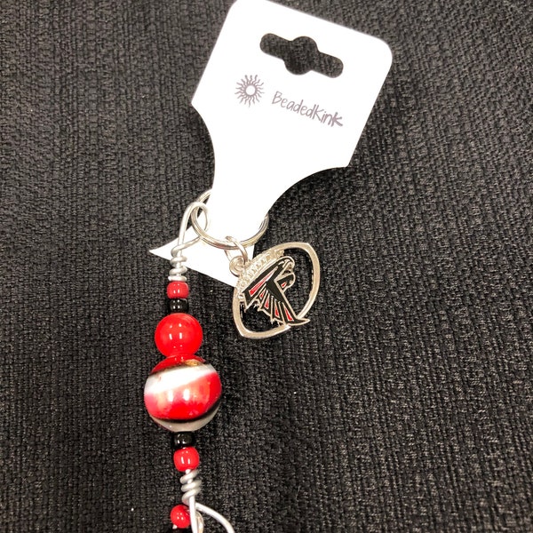 Atlanta Falcons zipper pull