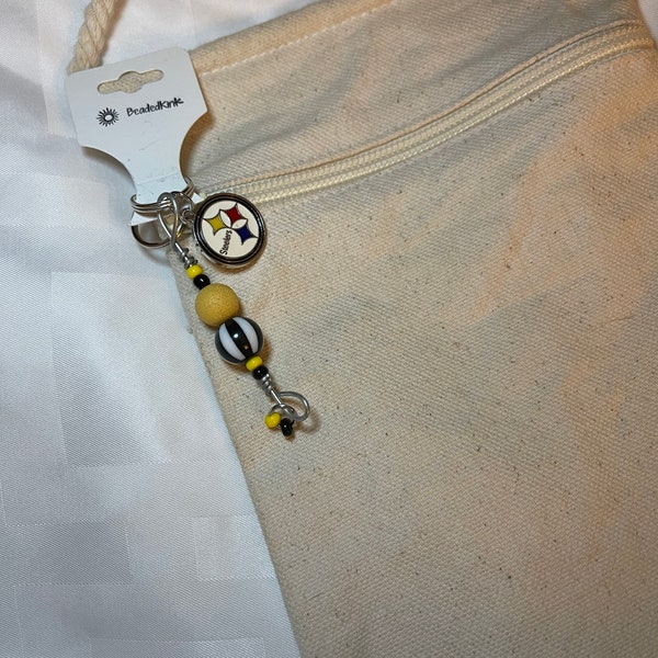 Pittsburgh Steelers zipper pull