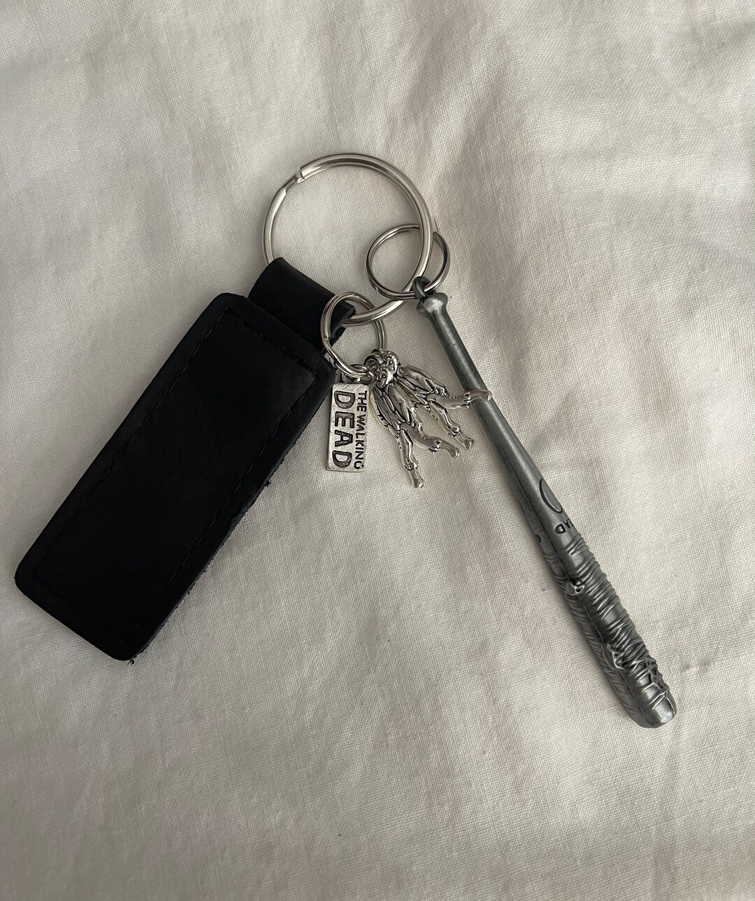 Zombie Keychain Etsy