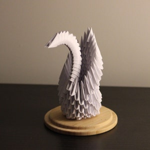 3D Origami Swan (different colors available), Home Decor