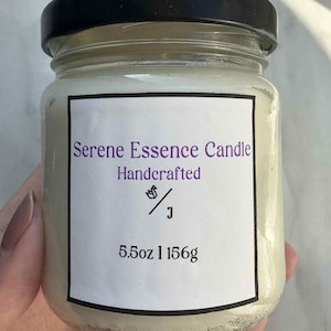 Handmade Soy Candle | Natural Scented Candle | Eco-Friendly Home Decor | Gift for Her | Relaxing Aromatherapy Candle