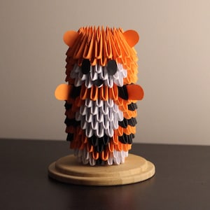 3D Origami Tiger, Home Decor