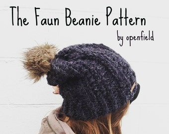 KNITTING PATTERN The Faun Beanie