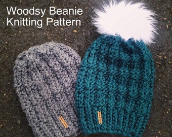 KNITTING PATTERN The Woodsy Beanie