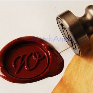 Alphabets Wax Seal Stamp - Calligraphic initial seal - Wax seal stamp A - Z