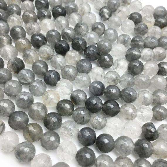10MM Faceted Beads Transparent-Choose Color (Approx. 250 Pieces)